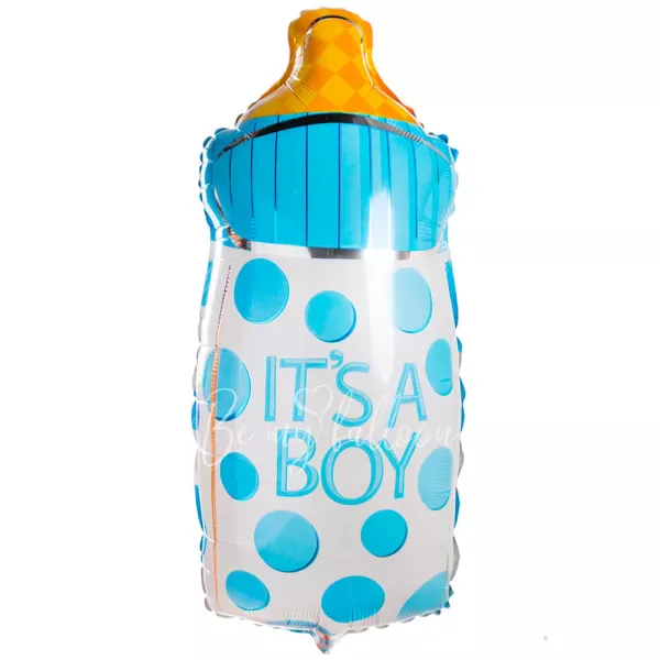 29" Helium foil It's a Boy bottle balloon