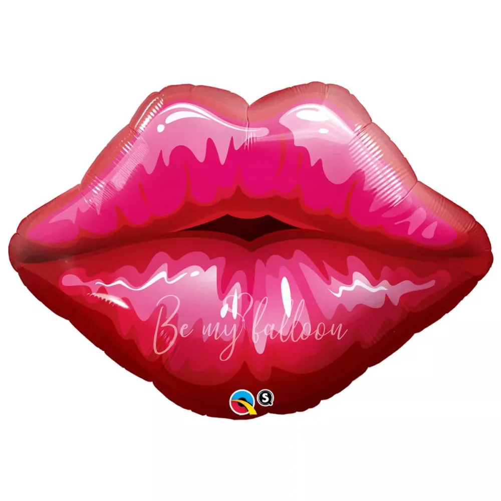 30" Helium foil Lips balloon