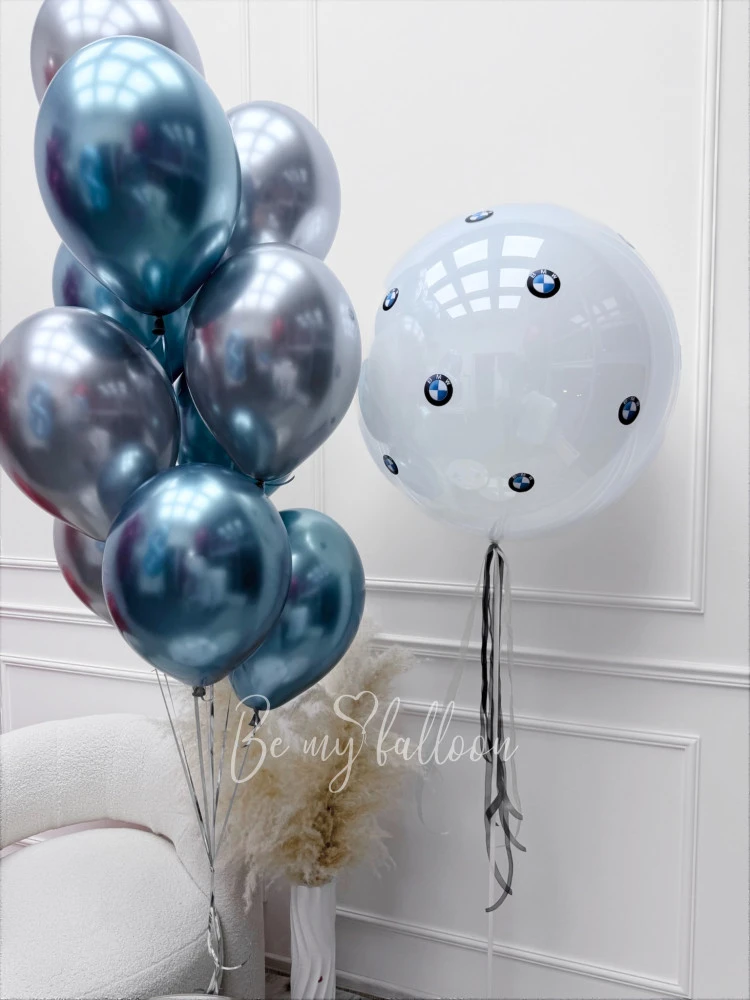 BMW Helium Balloon Bouquet For Boy