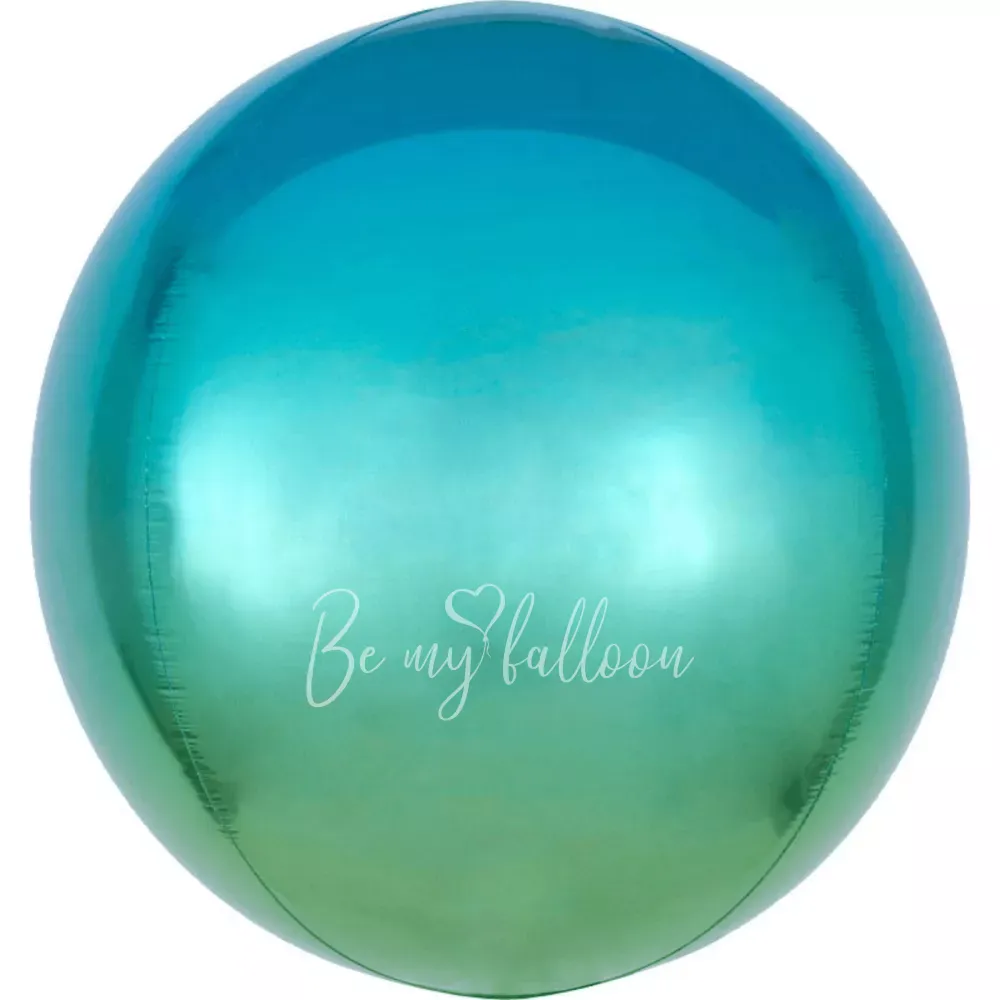 18 " الهيليوم احباط لمعان قوس قزح 3 د المجال بالون