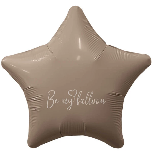 18" Cacao star foil shape