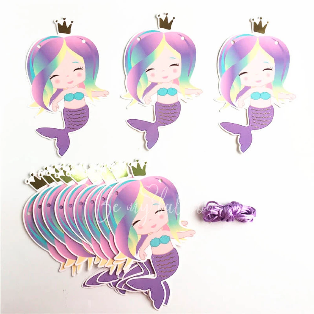 Littel Mermaid garland