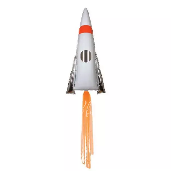 39" Space Rocket Mylar Balloon