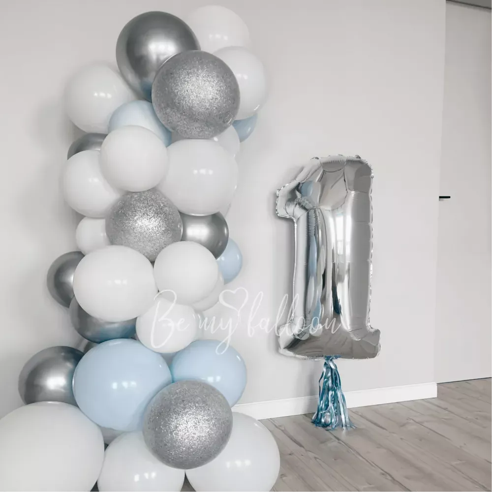Сomposition of balloons in the number 1
