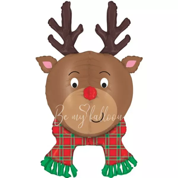 35" Helium foil Rudolf balloon