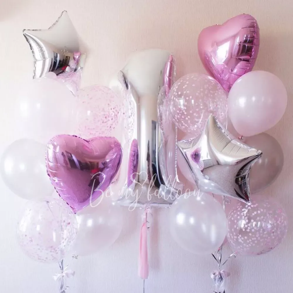 Bright first birthday! Balloon bouquet