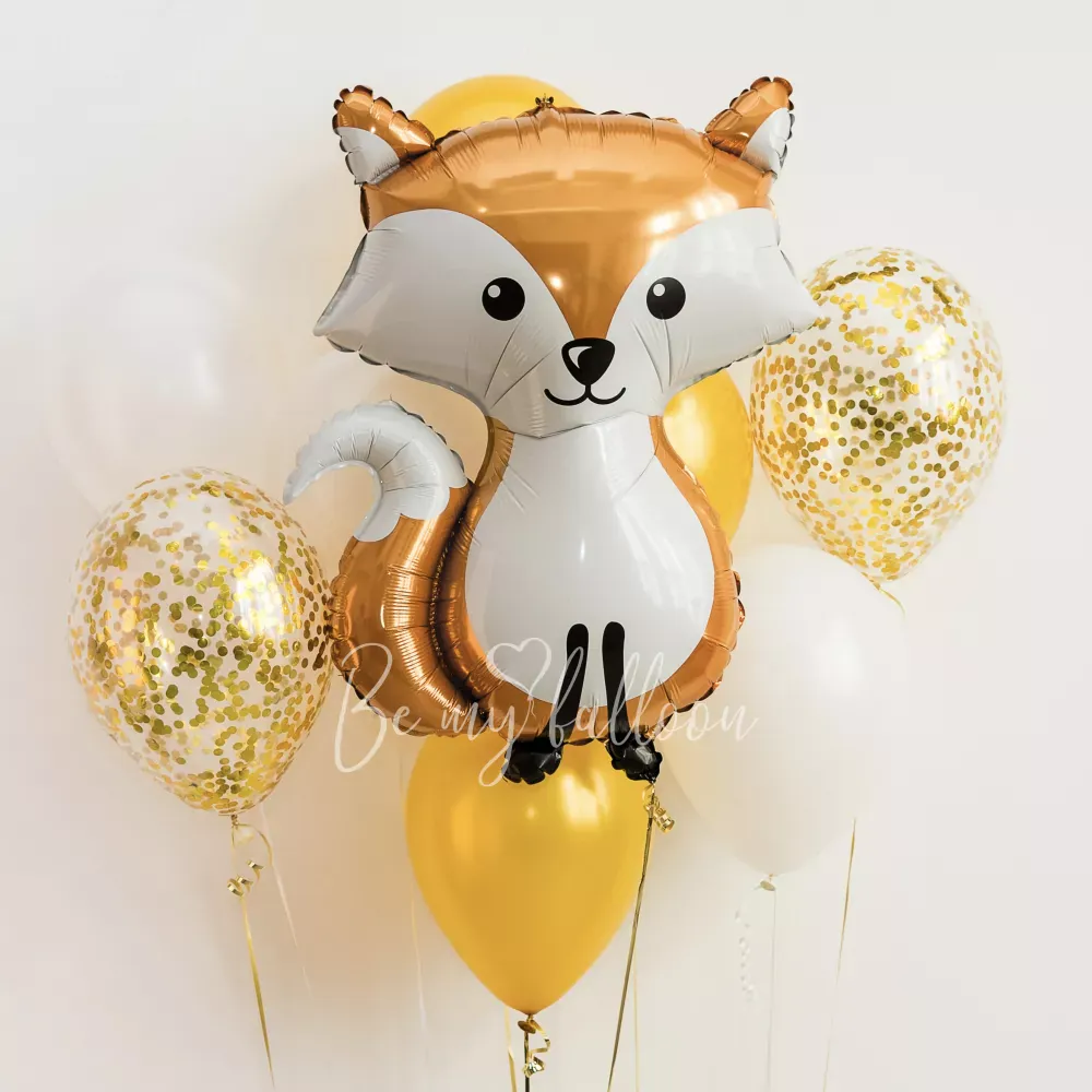 Fox Balloon Bouquet