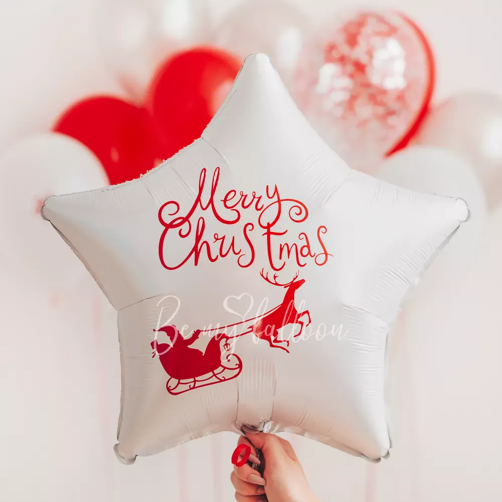 Набор шаров "Merry Christmas!"