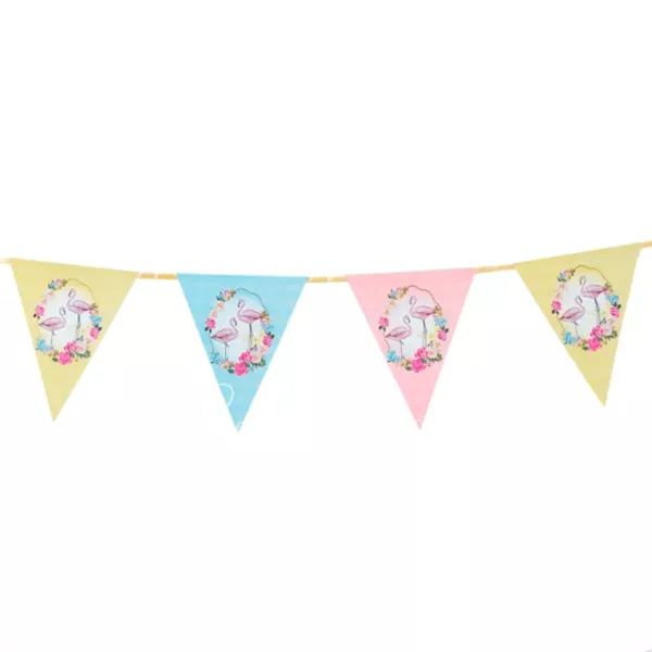 Flamingo bunting