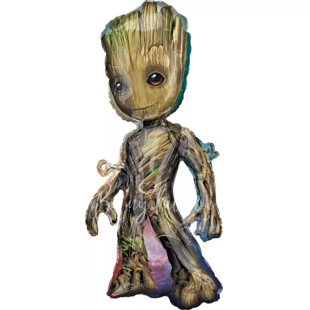 45x101cm Helium foil Baby Groot balloon