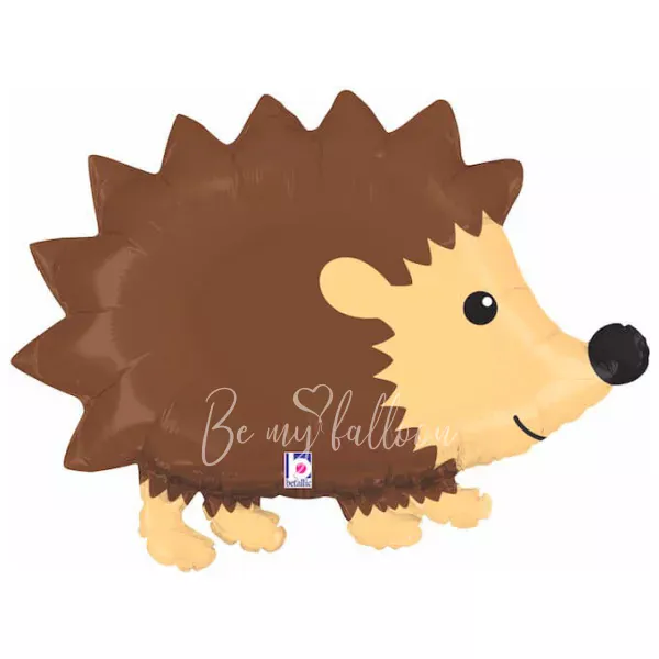 30" Helium foil Woodland Hedgehog balloon