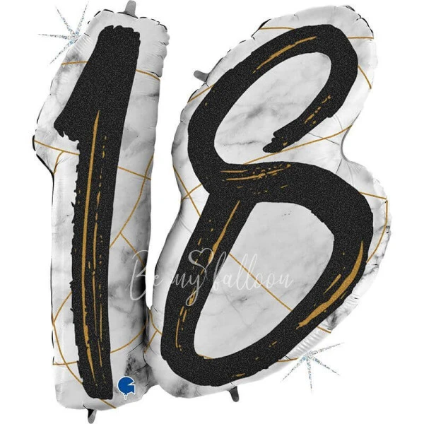 38" Шар из фольги 18 Лет 