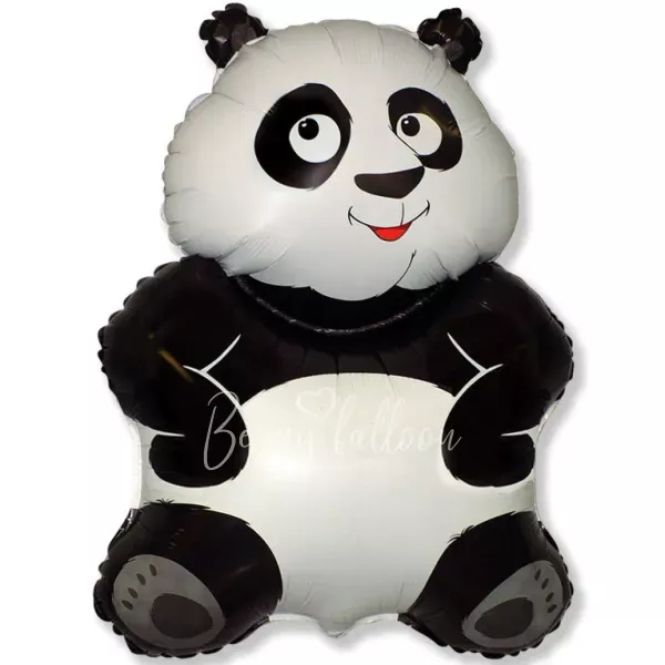 33" Helium foil Big Panda balloon