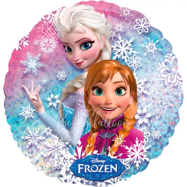 18" Helium foil round Frozen balloon