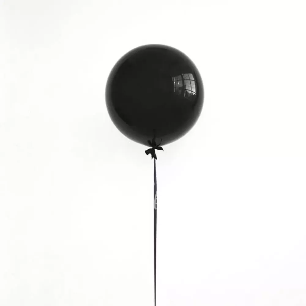 Latex Giant plain fashion balloon Black