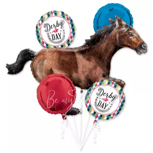Derby day! Balloon bouquet