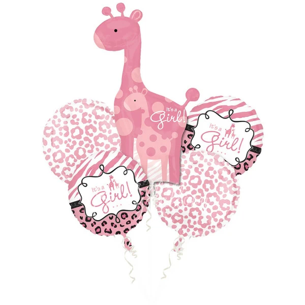 Sweet safari girl! Balloon bouquet