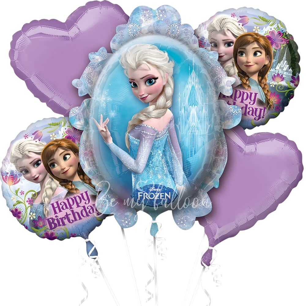 Букет из шаров День Рождения Frozen!