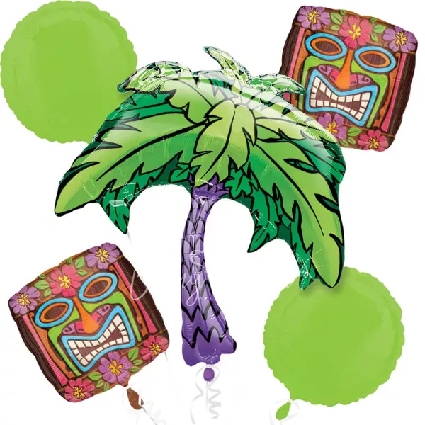 باقة بالونات وقت كيوي تيكي