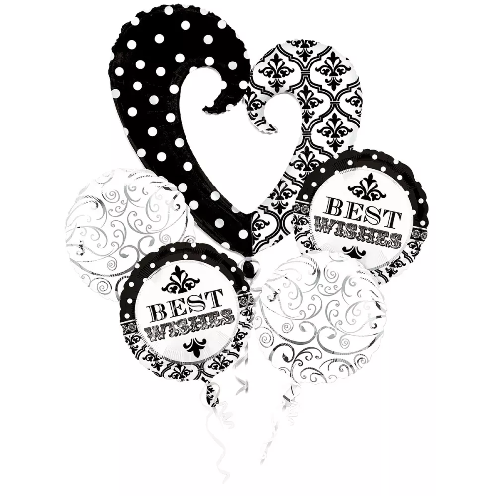 باقة بالونات أفضل الأمنيات