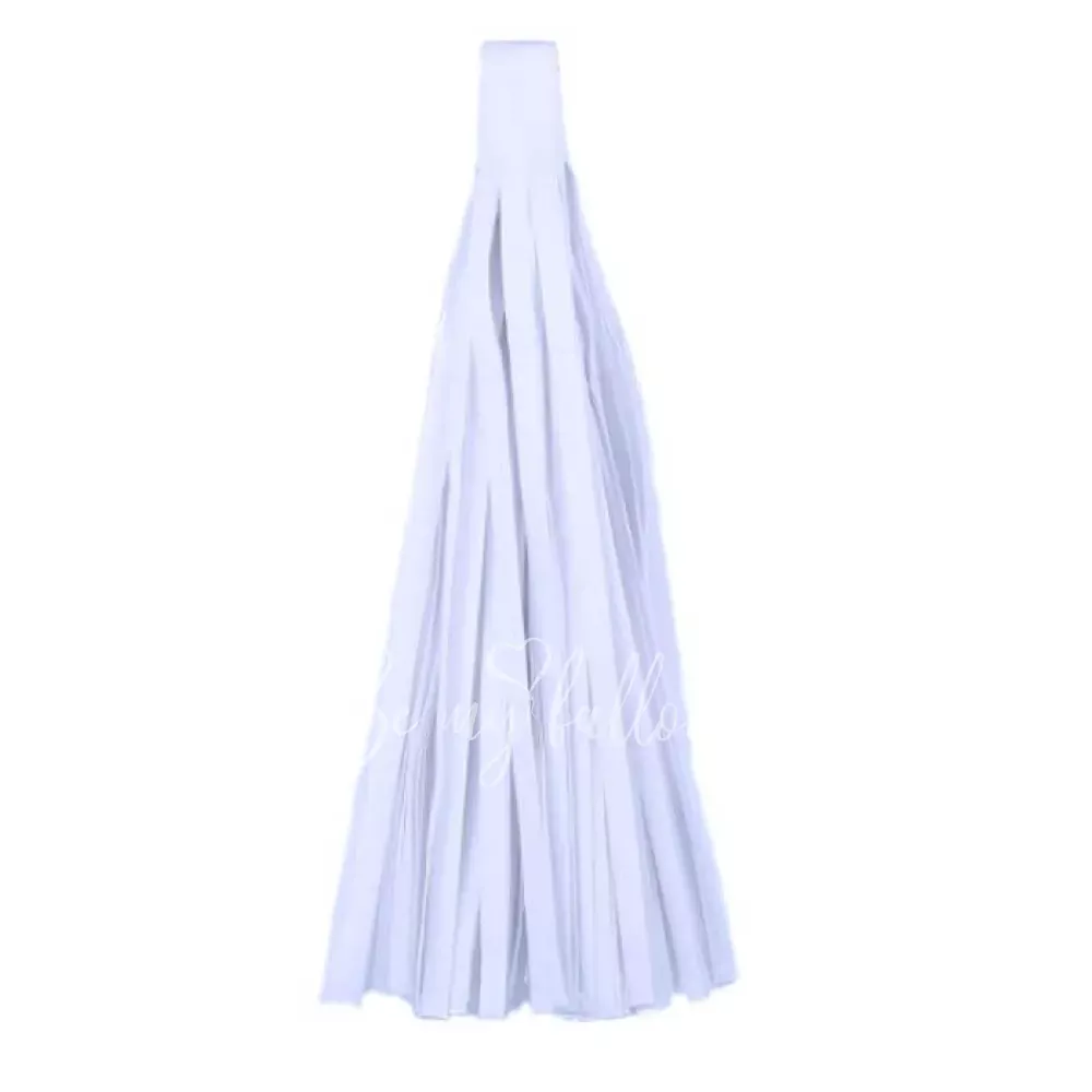 White Tassel garland 